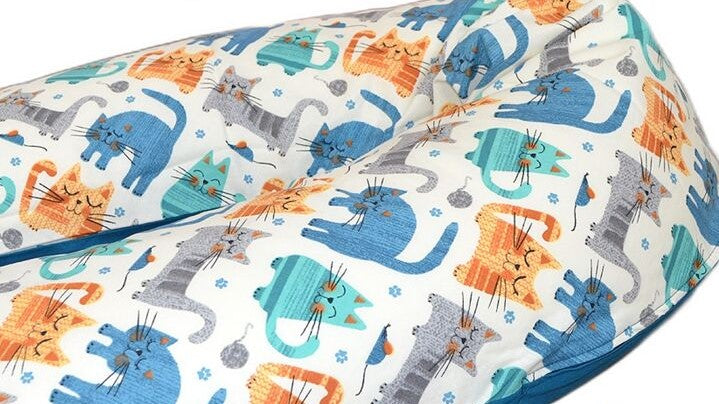Kidbousse coussin de grossesse 176 cm 100% COTON OEKOTEX