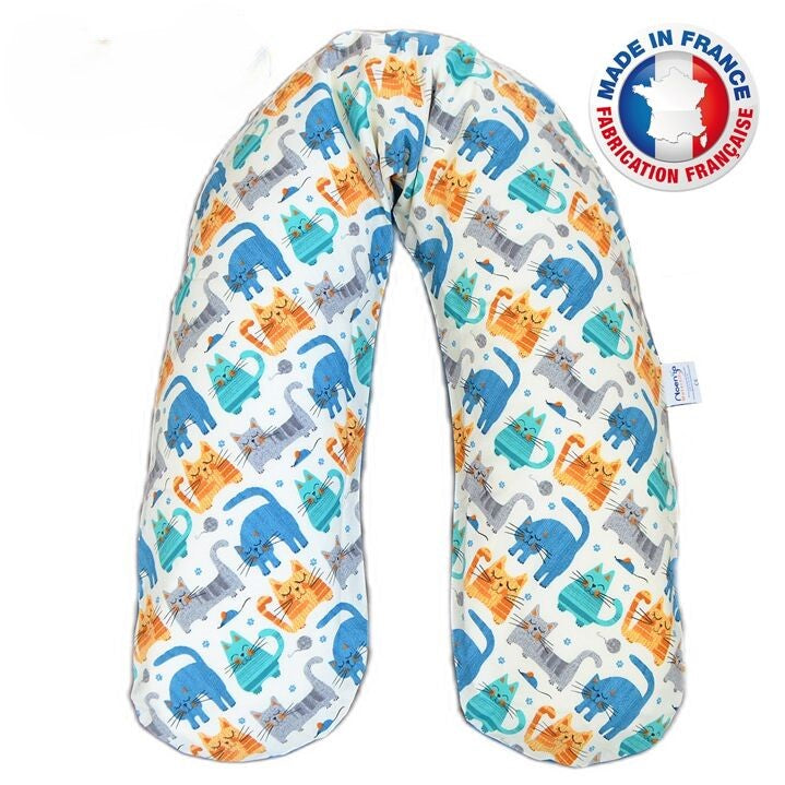 Kidbousse coussin de grossesse 176 cm 100% COTON OEKOTEX