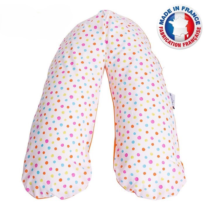 Kidbousse coussin de grossesse 176 cm 100% COTON OEKOTEX
