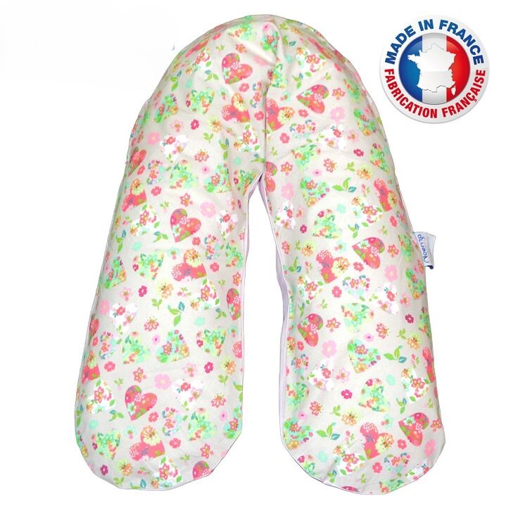 Kidbousse coussin de grossesse 176 cm 100% COTON OEKOTEX