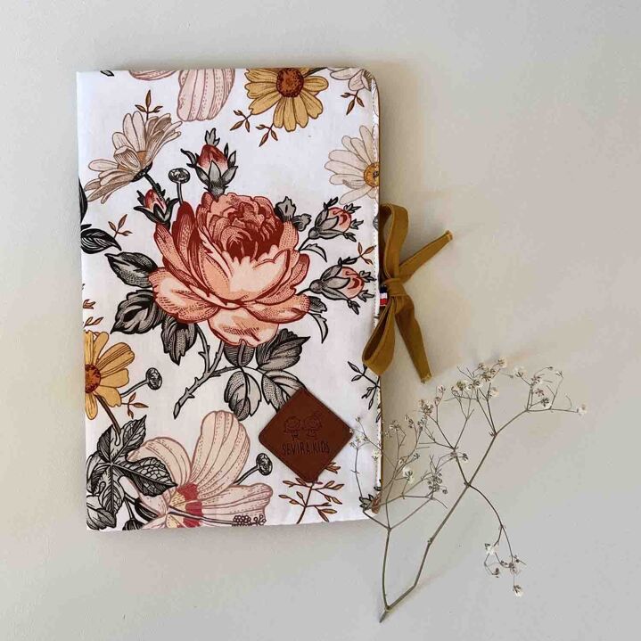 Kidbrotège carnet de santé bébé , fabriqué en France, Néo Vintage