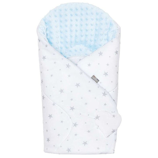 Kidbigoteuse d'emmaillotage minky réversible, Made in France ,STELLA