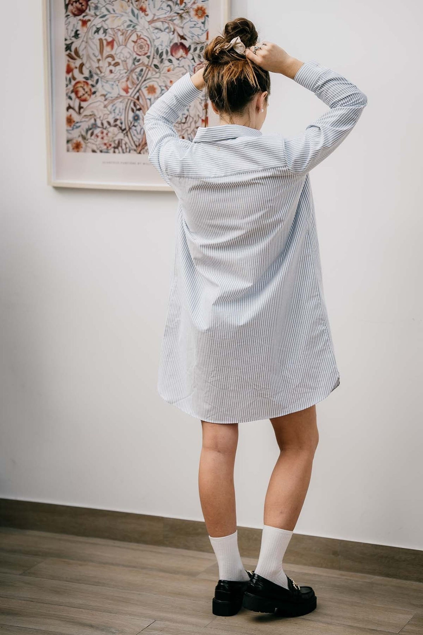Kidbobe-Chemise d’allaitement Boyfriend en coton biologique