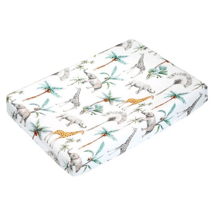 Kidbet housse de matelas à langer + tapis de change, Safari