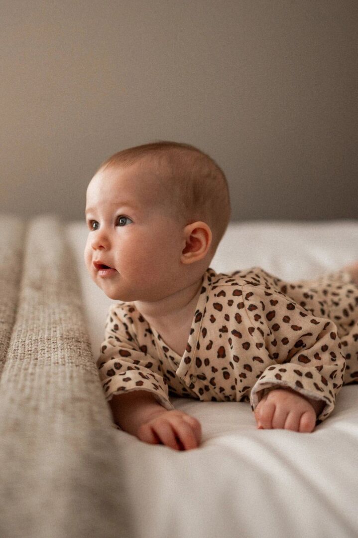Kidbombinaison bébé 100% gaze de coton biologique Graou