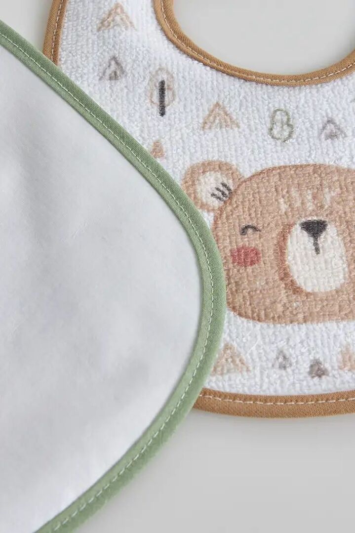 Kidbavoirs imperméables imprimés Petit Ours