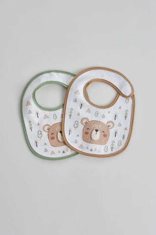 Kidbavoirs imperméables imprimés Petit Ours