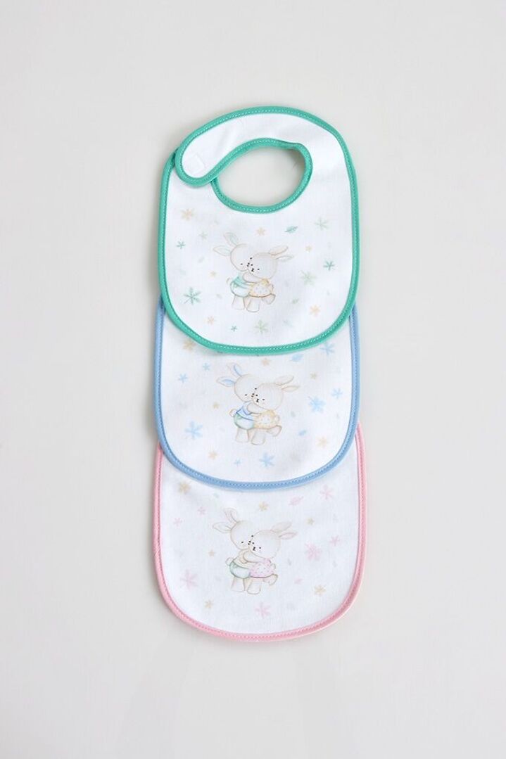 Kidbavoirs imperméables imprimés Petits Lapins