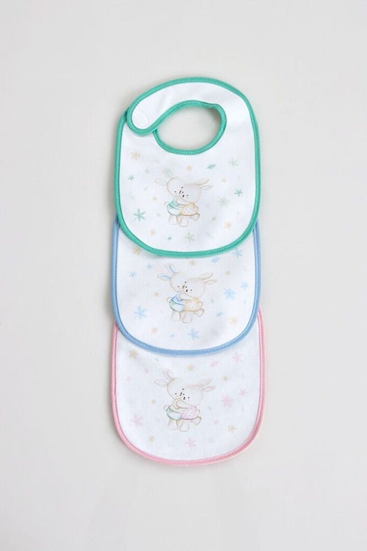 Kidbavoirs imperméables imprimés Petits Lapins