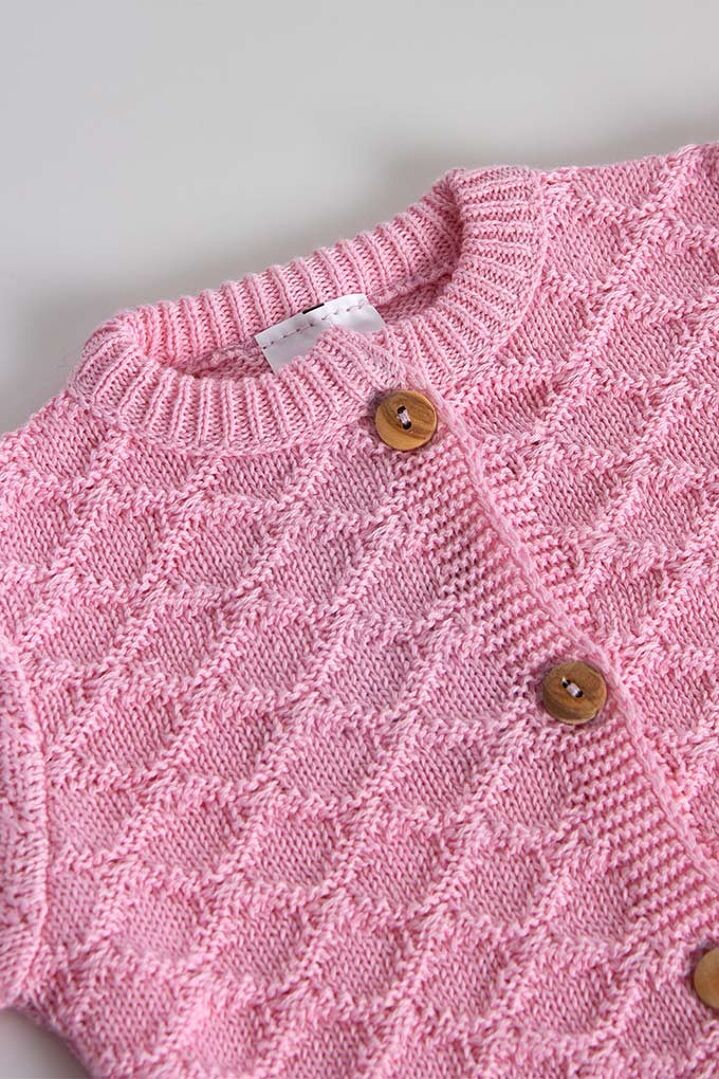 Kidbeste tricotée en coton à motifs