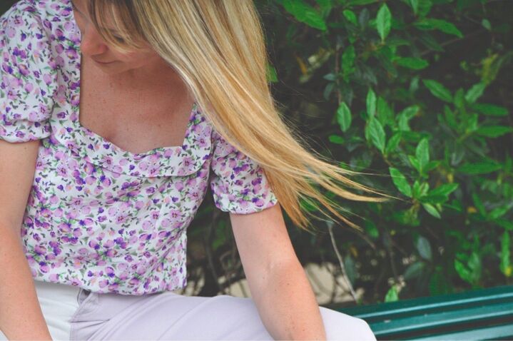 Kidblouse d’allaitement Lilas Mama
