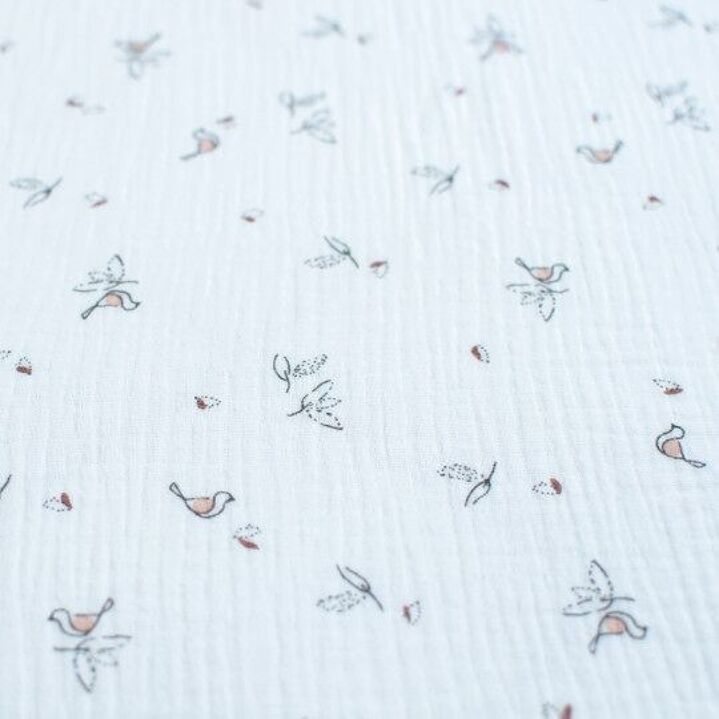 Kidbrande cape de bain en coton et bambou 100 x 100