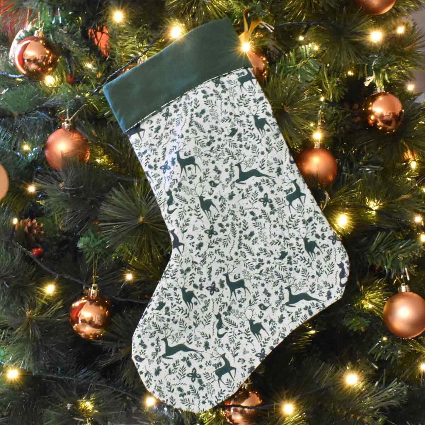 Kidbotte de Noël Sapins dorés personnalisation