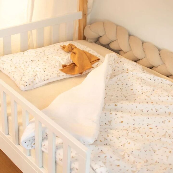 Kidbensemble couette et oreiller - prêt à dormir en coton, Sidonia