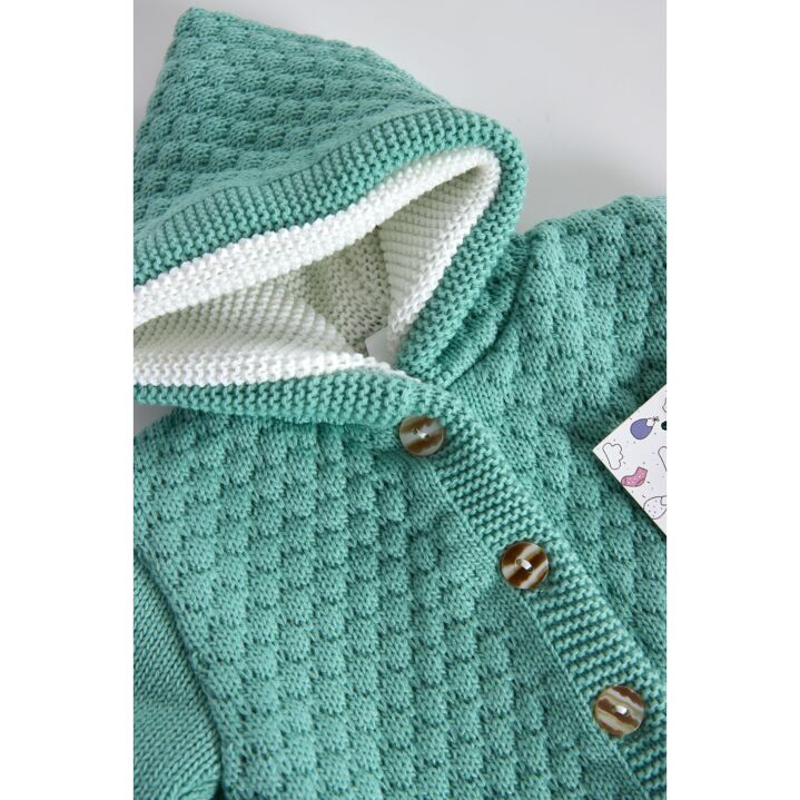 Kidbeste en tricot double avec capuche