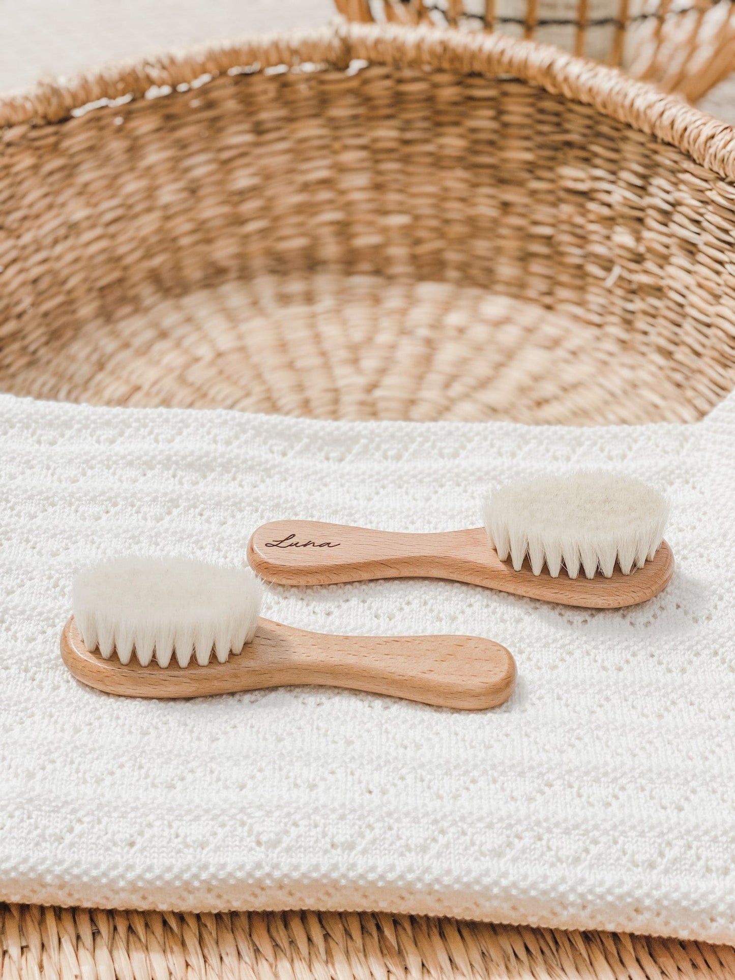 Kidbrosse à cheveux naturelle pour bébé